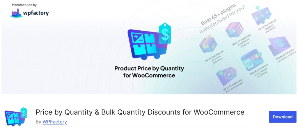 Product Price by Quantity Tool