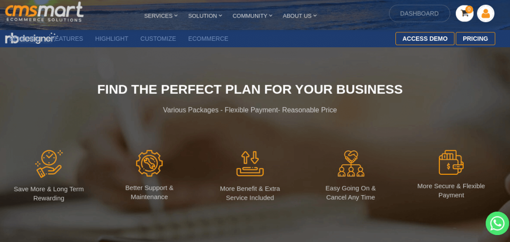 Product page of NBdesigner