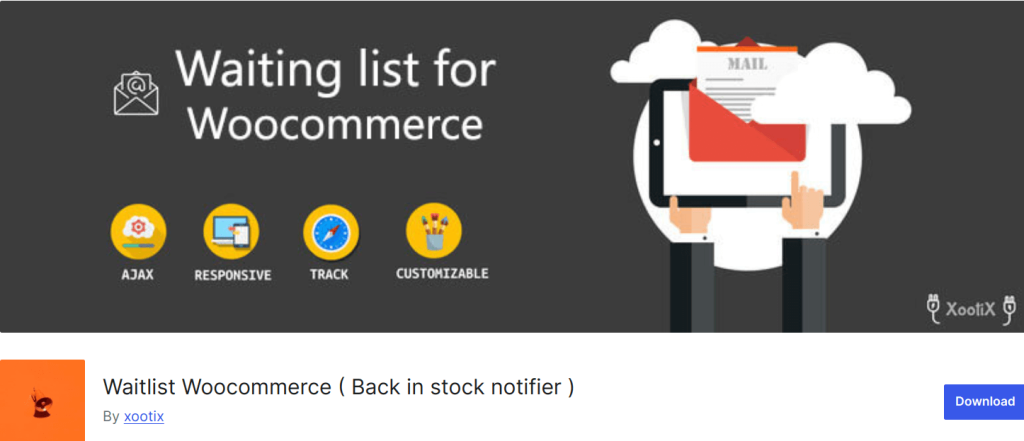 Waitlist WooCommerce (Back in Stock Notifier) by Xootix