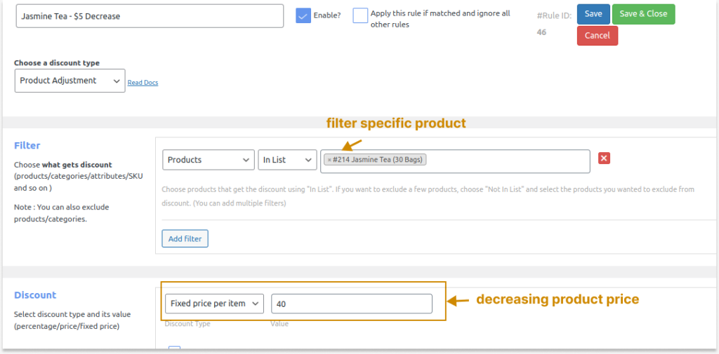 WooCommerce Dynamic Pricing for Specific Products