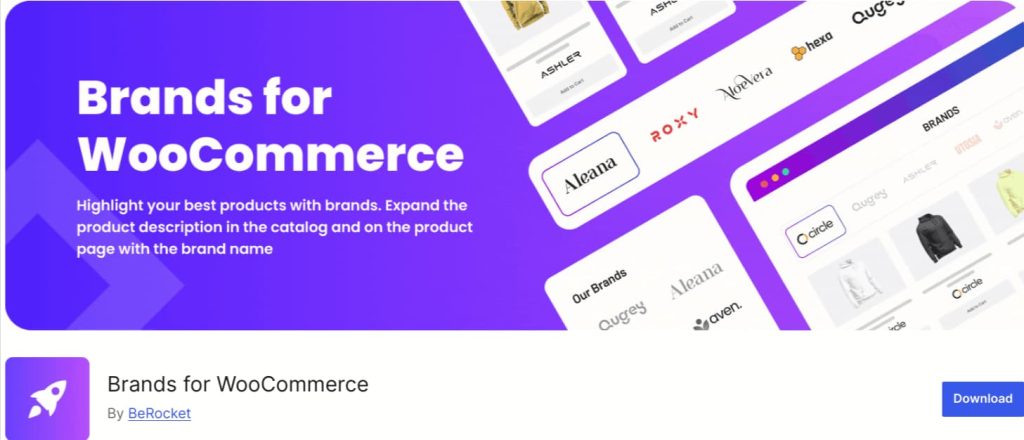 Brands for WooCommerce by BeRocket