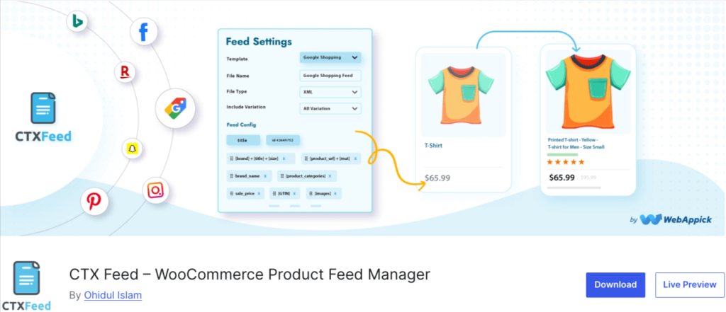 CTX Feed by WebAppick