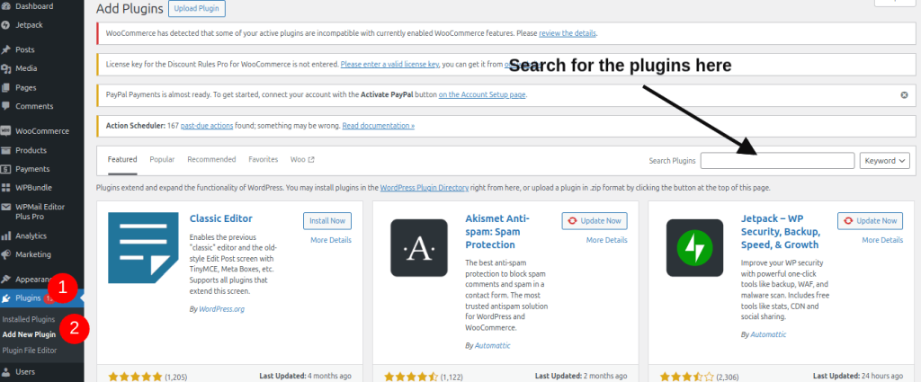 Download the WooCommerce Product Search Plugin