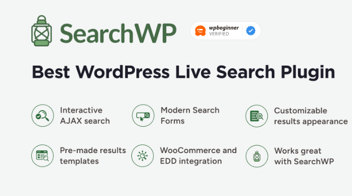 SearchWP WooCommerce Product Search Plugin