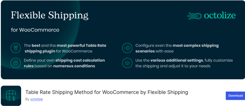 Table Rate Shipping for WooCommerce