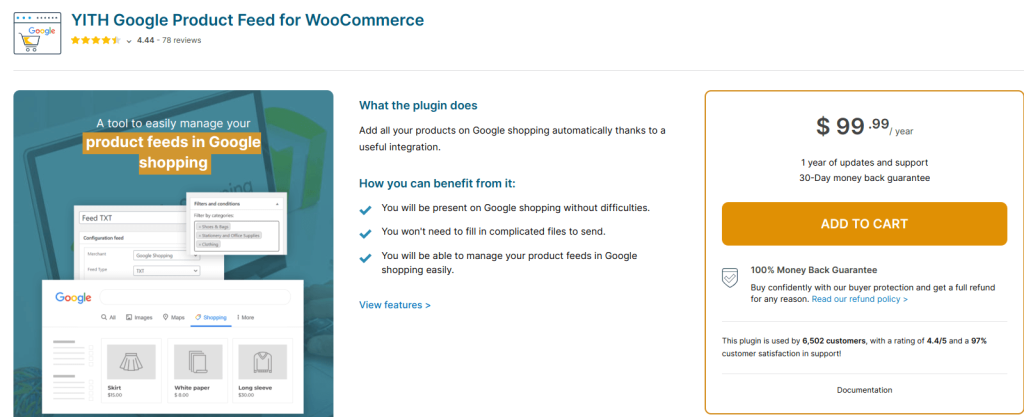 YITH Google Product Feed for WooCommerce