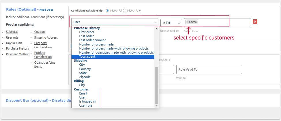 Applying volume discounts based on product variations