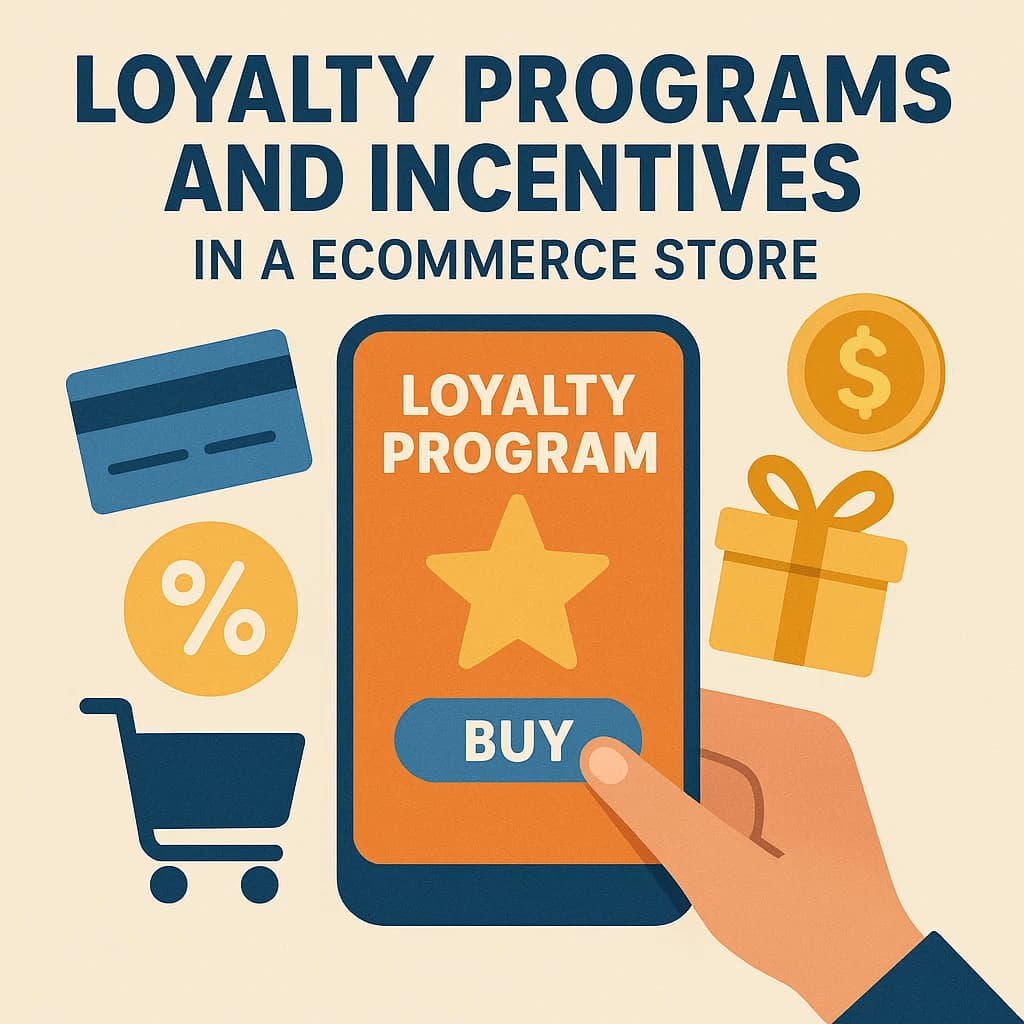 Loyalty programs and incentives in an eCommerce store
