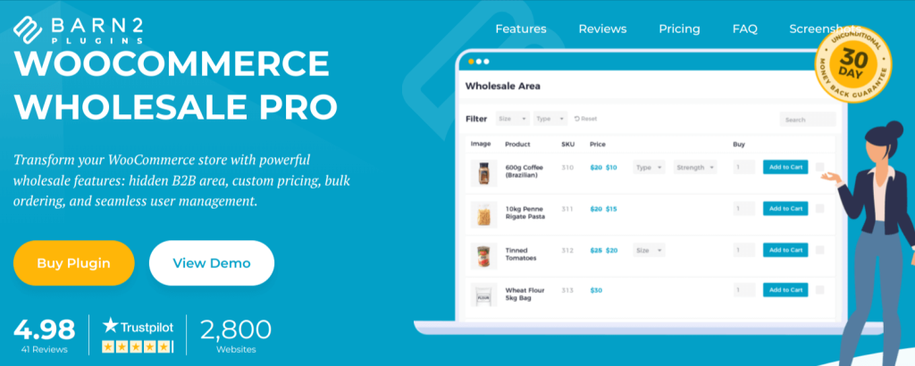 WooCommerce Wholesale Pro by Barn2 Plugins