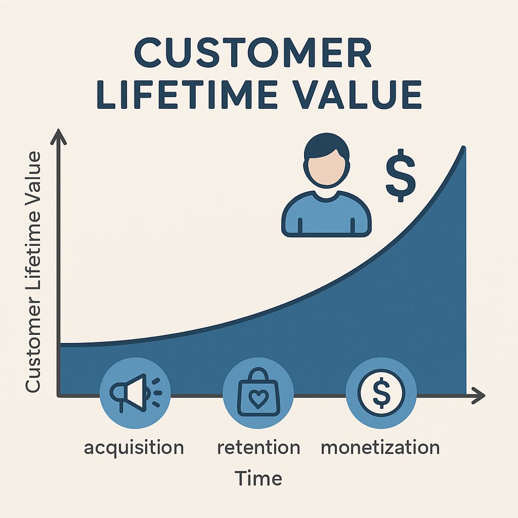 customer lifetime value graph