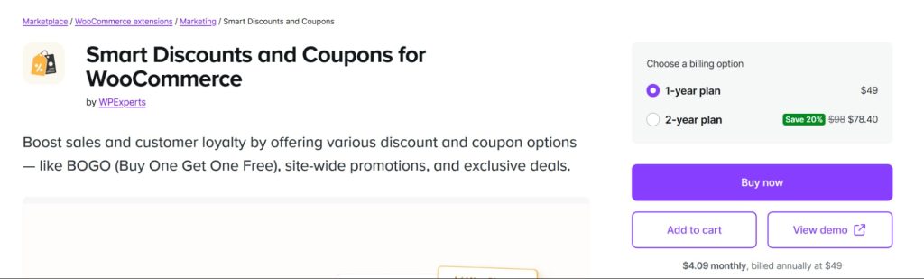 Smart Discounts for WooCommerce
