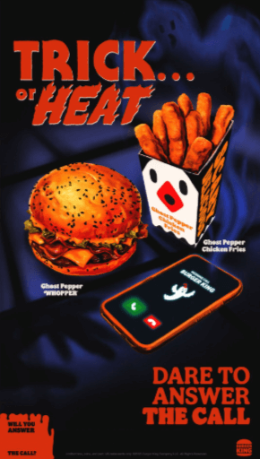 Burger King Halloween campaign