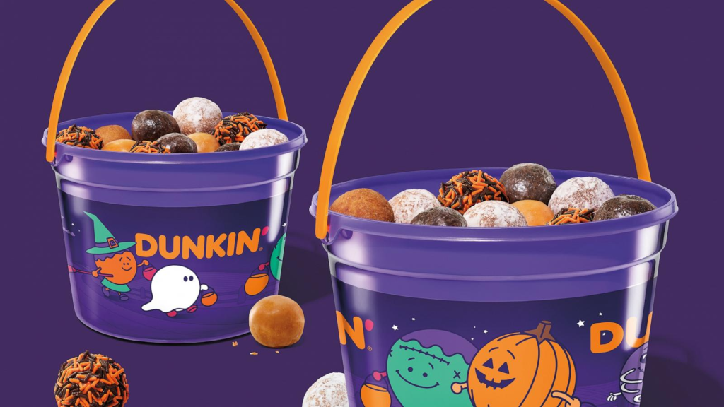 Dunkin's Halloween marketing idea