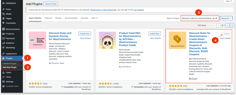 Installing the WooCommerce Discount Manager Plugin