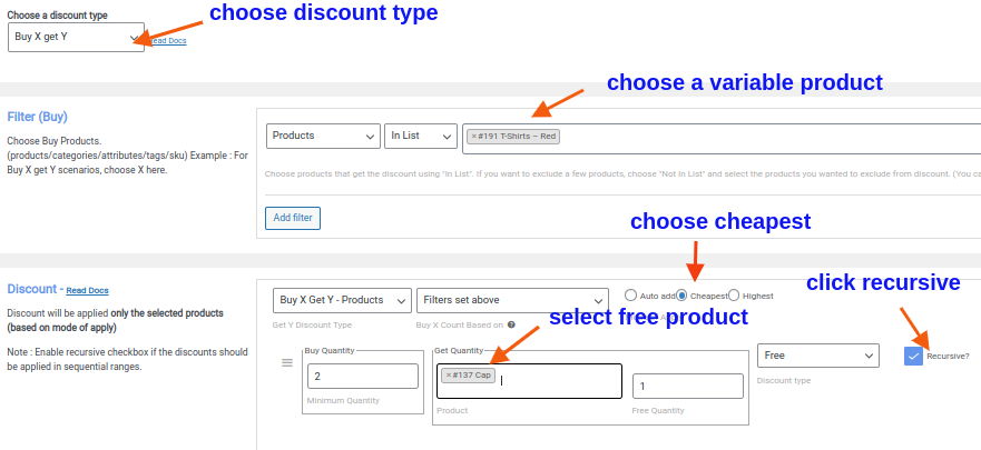 WooCommerce Buy Two Get One Free Deal for Variable Products