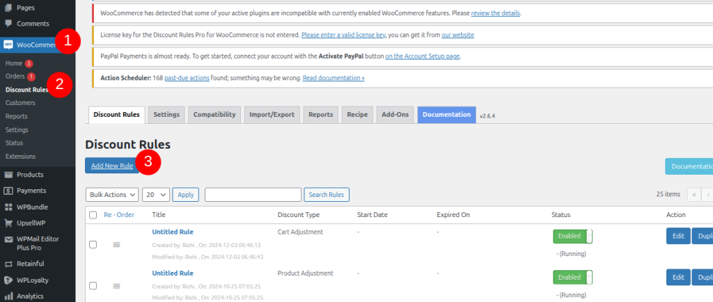 Add a new discount rule in WooCommerce