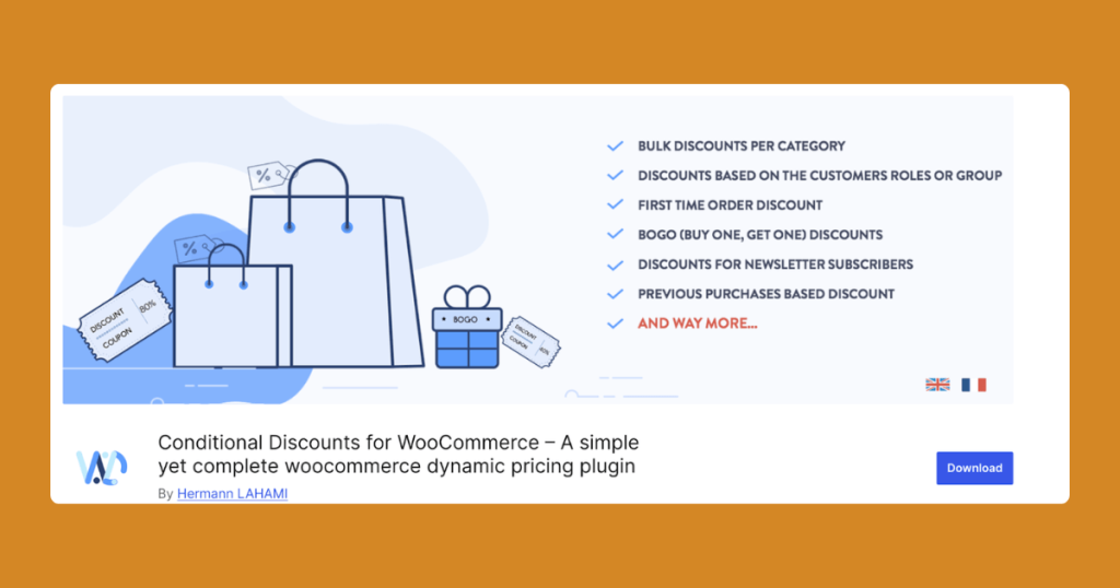 Conditional Discount for WooCommerce - A simple dynamic pricing tool