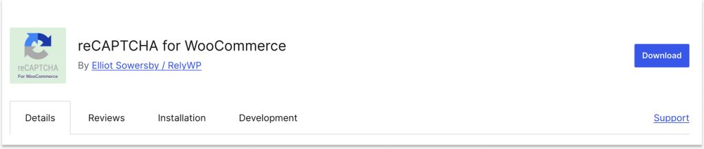 Elliot and RelayWP - Recaptcha Woo Plugin