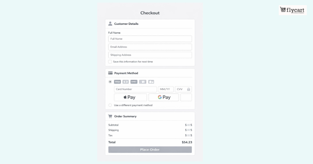 One-Page & Express Checkout