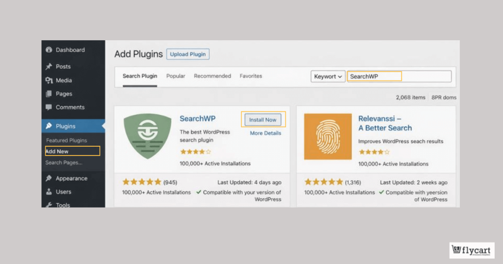 Installing the PDF Search Plugin in WordPress