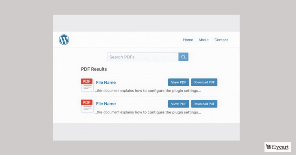 Testing WP PDF Search Feature