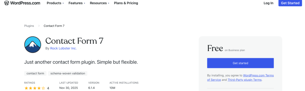 ContactForm - WP File Upload Extension
