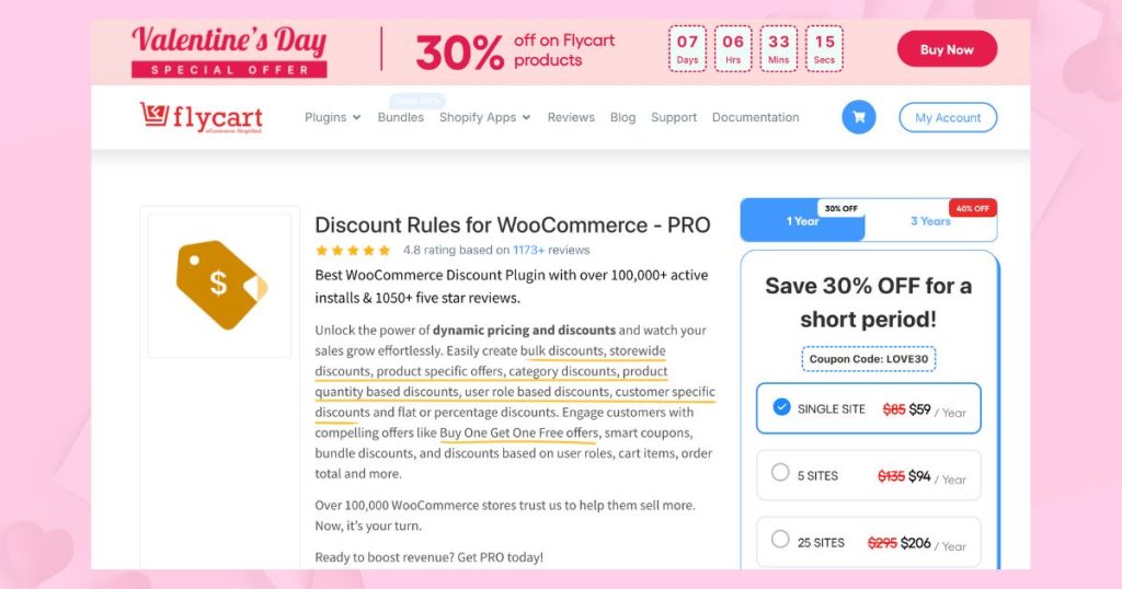 Flycart - Valentine's Day Special Offer