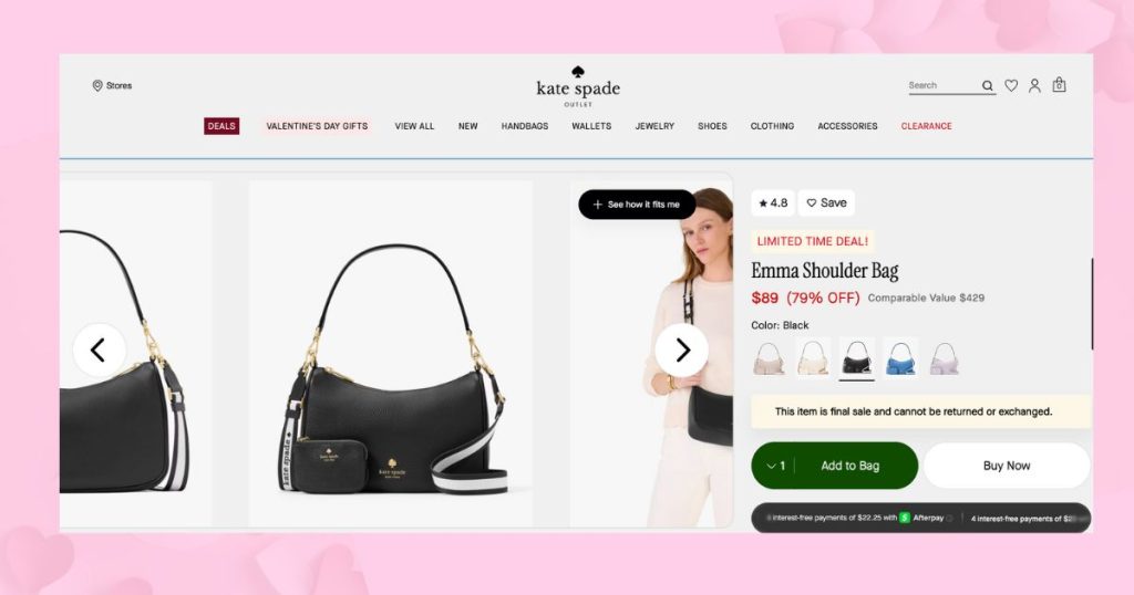Kate Spade - Limited Time Deal