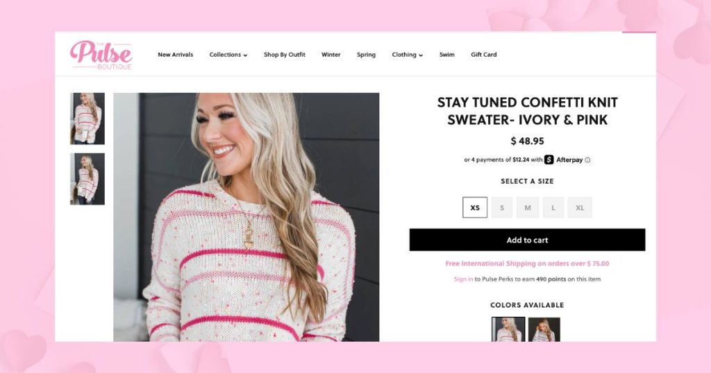 Pulse Boutique - Free Shipping Deal