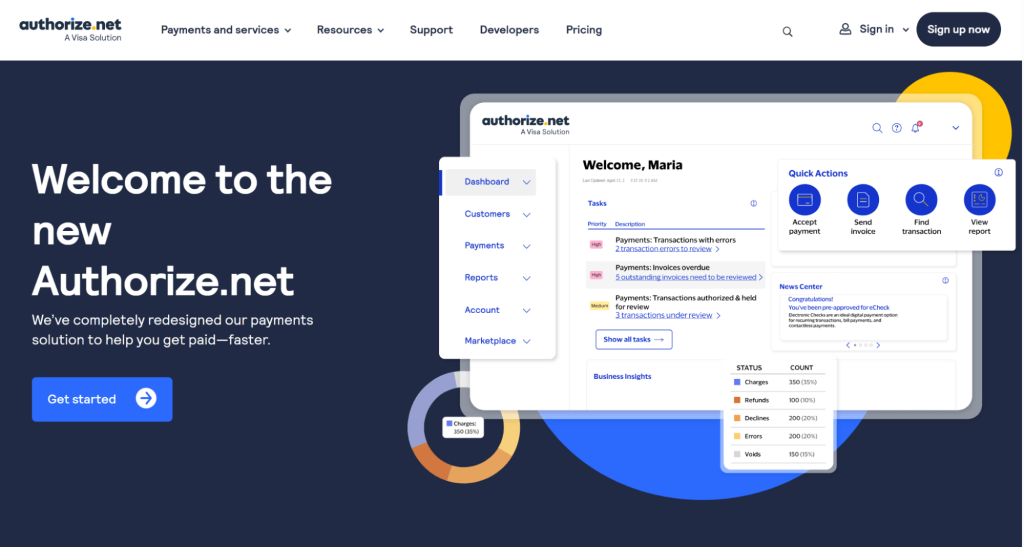Authorize.Net — Best for Enterprise