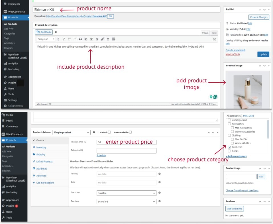 Creating a bundle product in WooCommerce