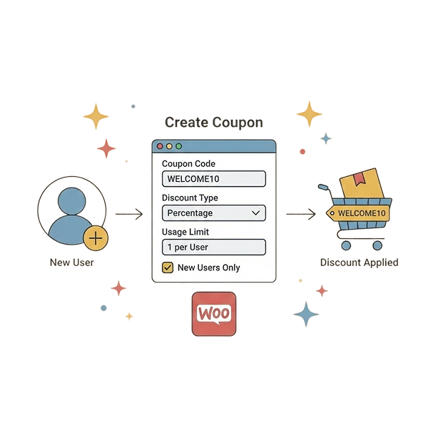 How to Create New User Coupons in WooCommerce