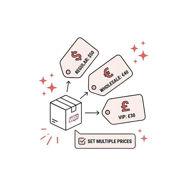 How to Set Multiple Prices Per Product in WooCommerce?