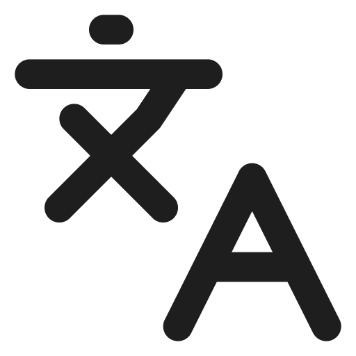 Multi-language Support Icon