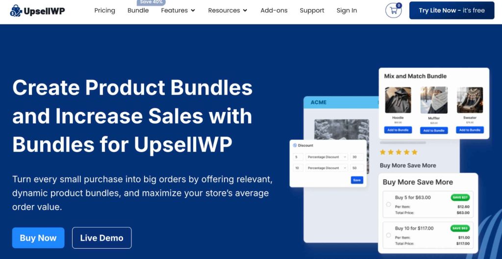 UpsellWP - WooCommerce Product Bundles
