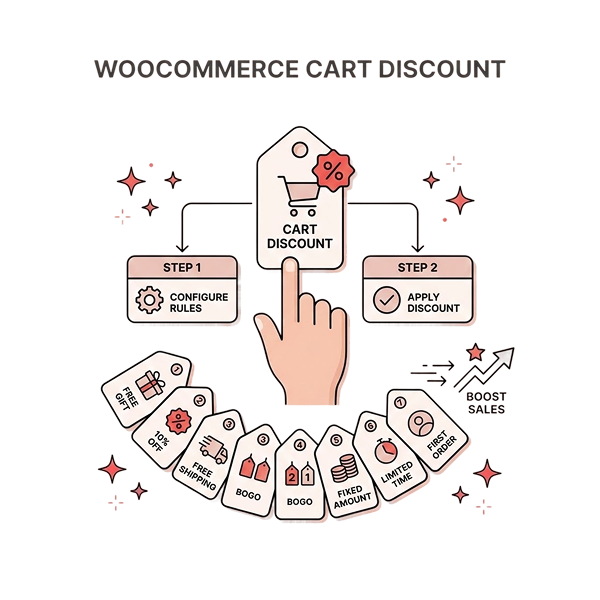 WooCommerce Cart Discount: 2 Steps + 7 Examples to Boost Sales