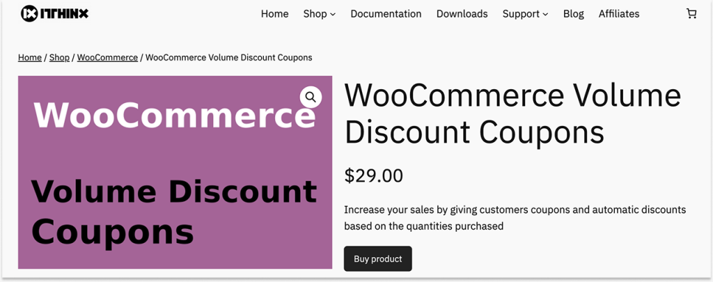 WooCommerce Volume Discount Coupons