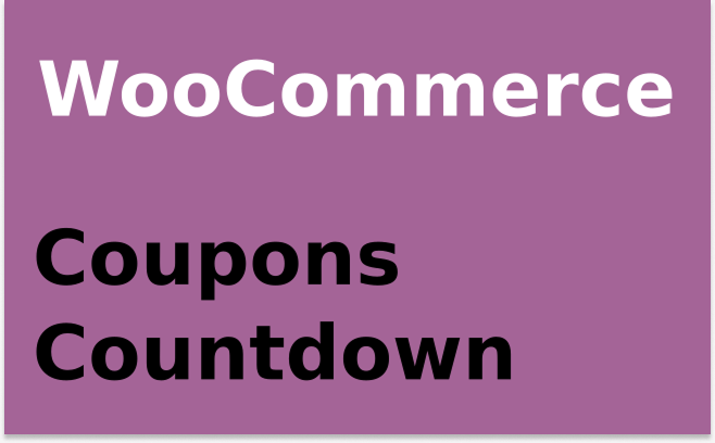 WooCommerce Coupon Countdown Extension