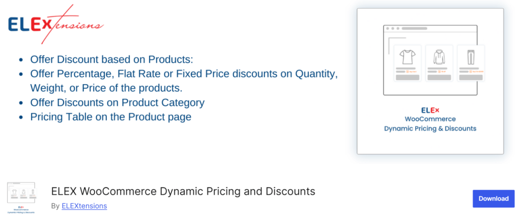 Elex WooCommerce Dynamic Pricing and Discounts