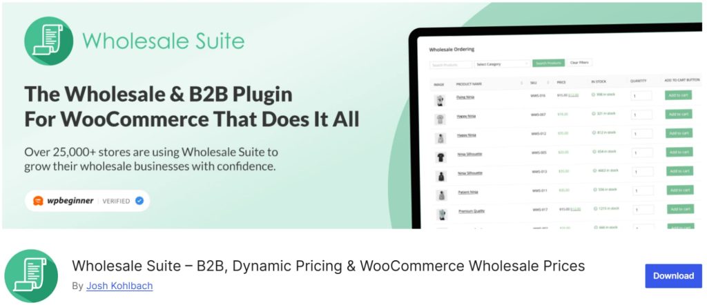WooCommerce Wholesale Suite