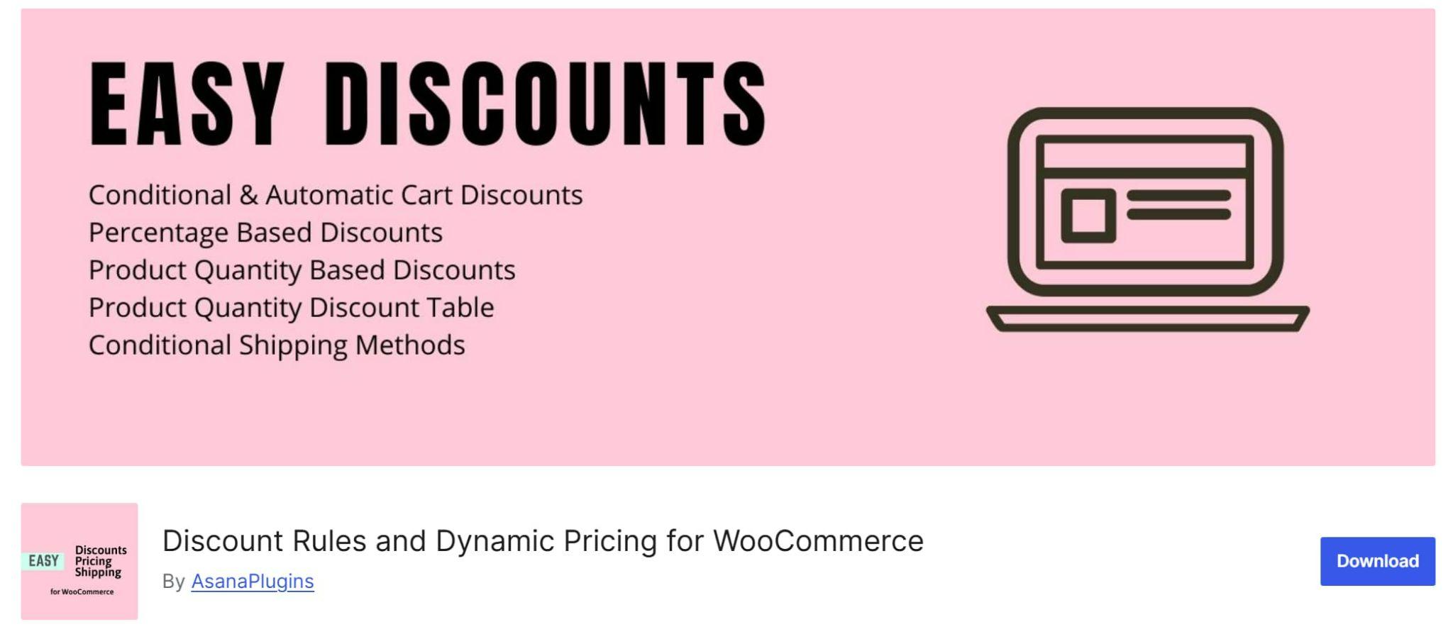 Dynamic Pricing for WooCommerce by AsanaPlugins