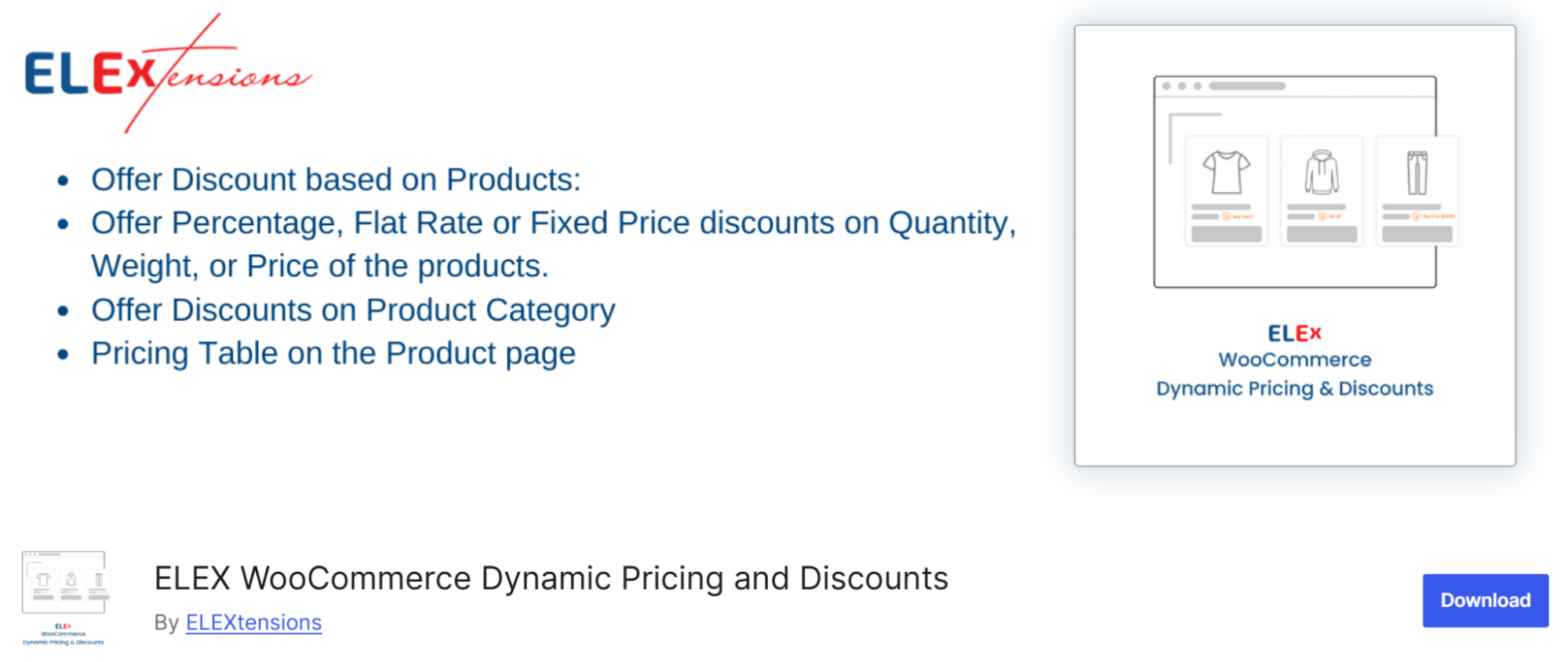 Elex WooCommerce Dynamic Pricing