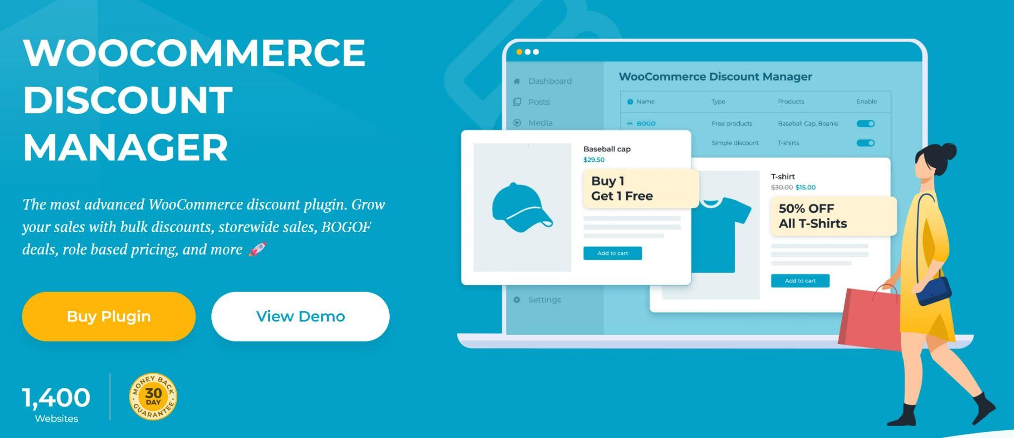 WooCommerce discount Manager