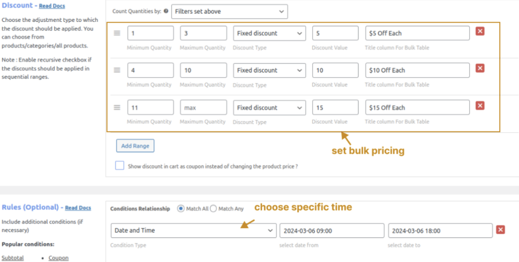 Setting Time-Based Dynamic Pricing