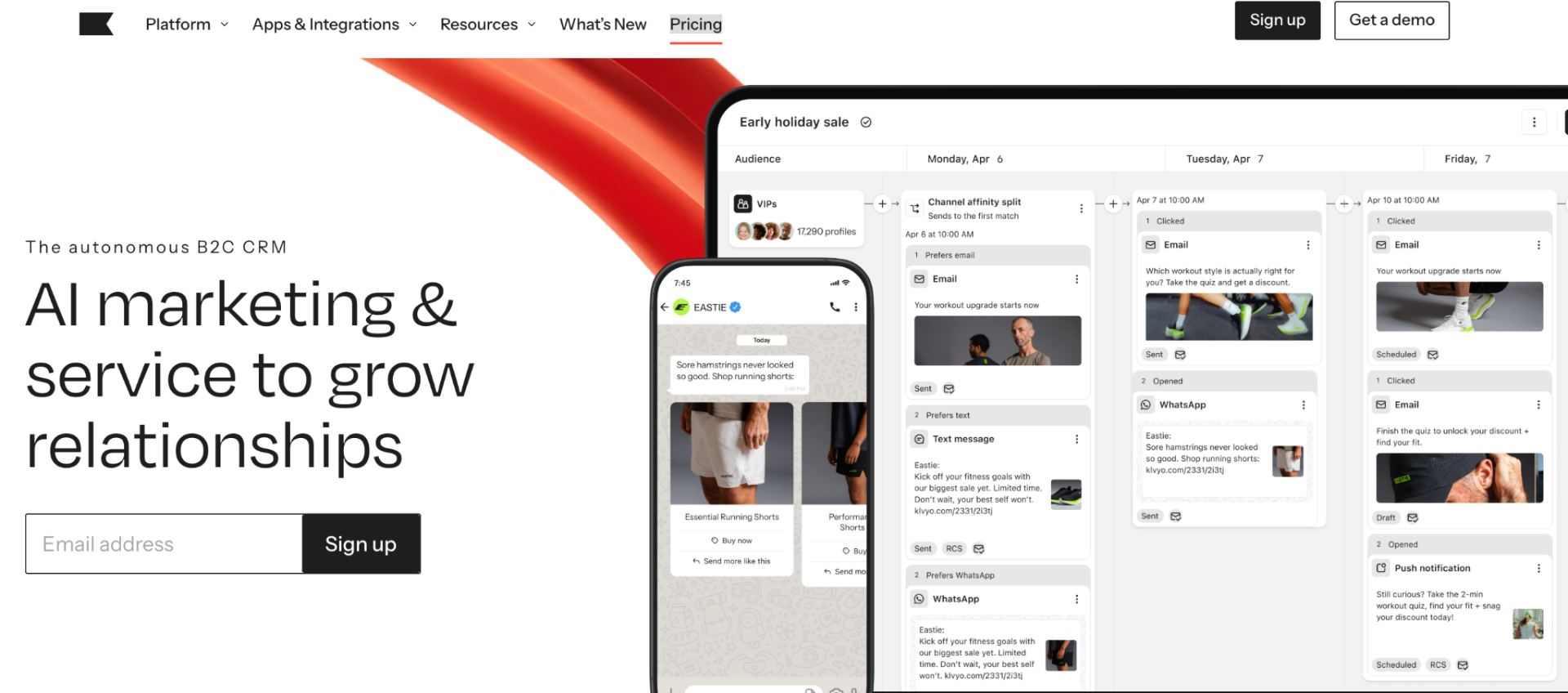 Klaviyo - Email Marketing Platform with AI features