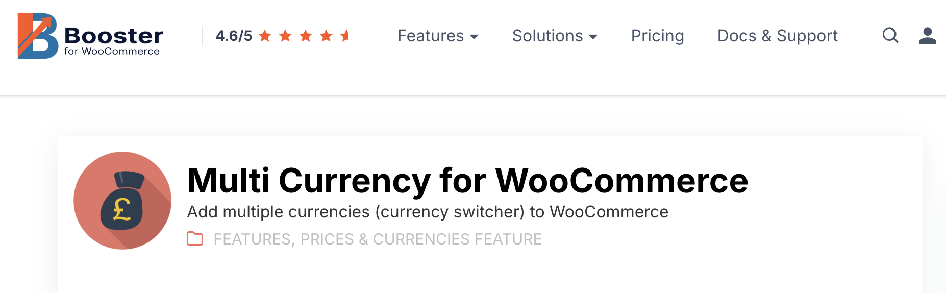 Multi Currency for WooCommerce - Booster
