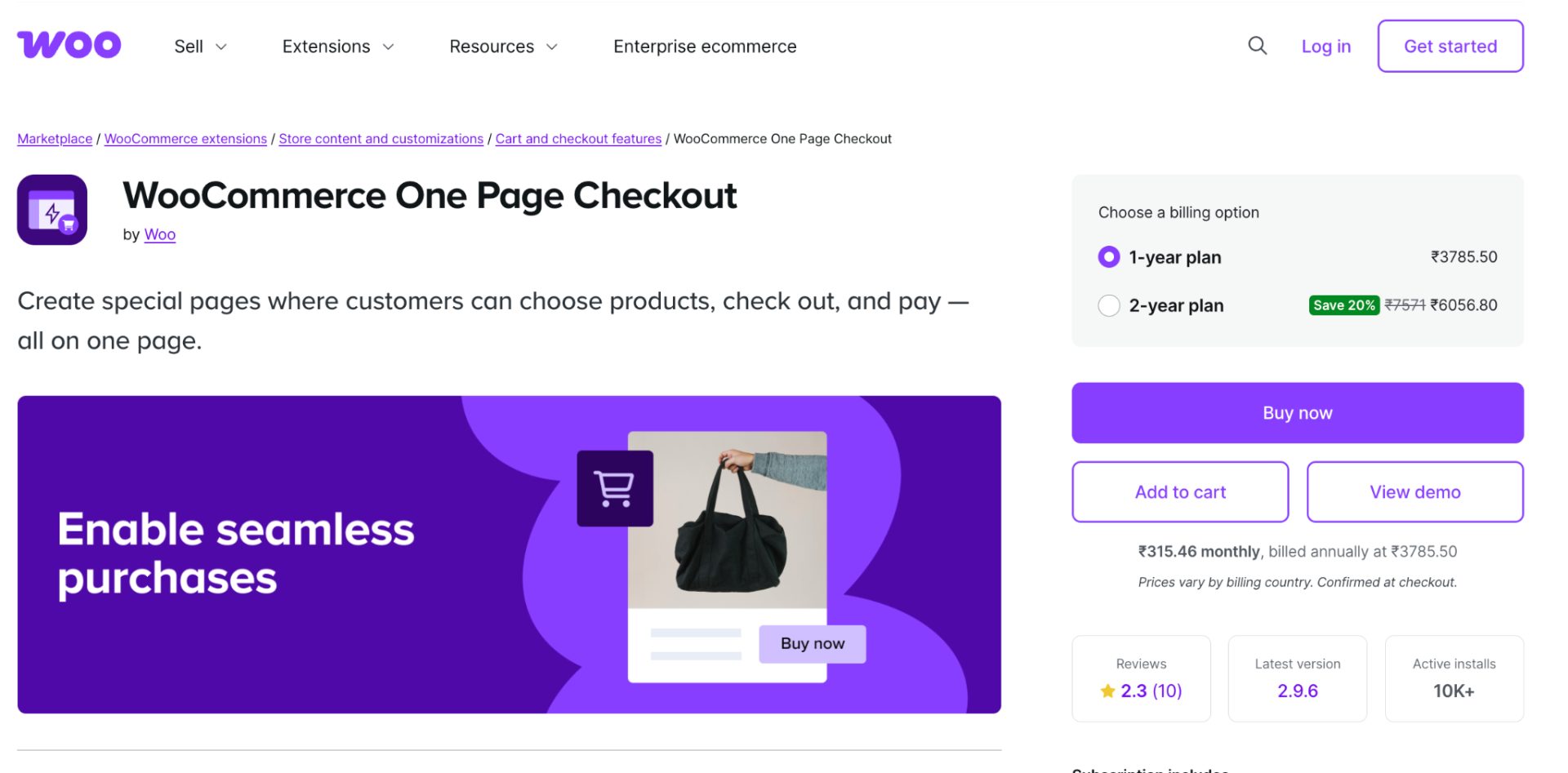 Official One-Page Checkout Plugin for Woo