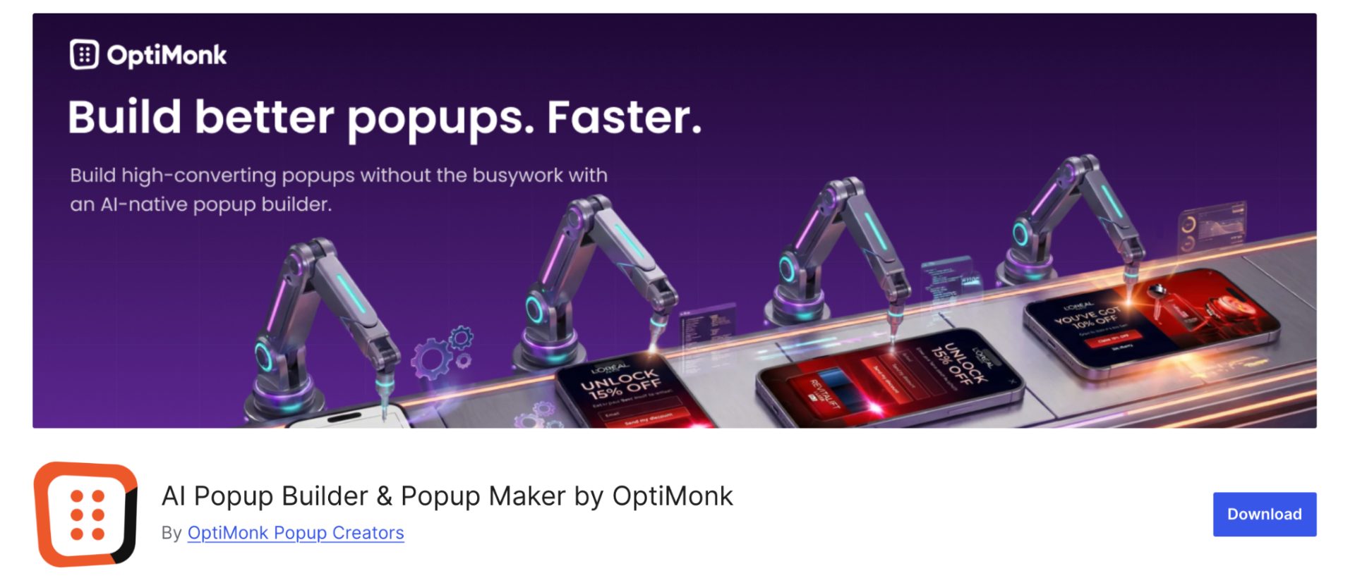 OptiMonk - AI Popup Builder