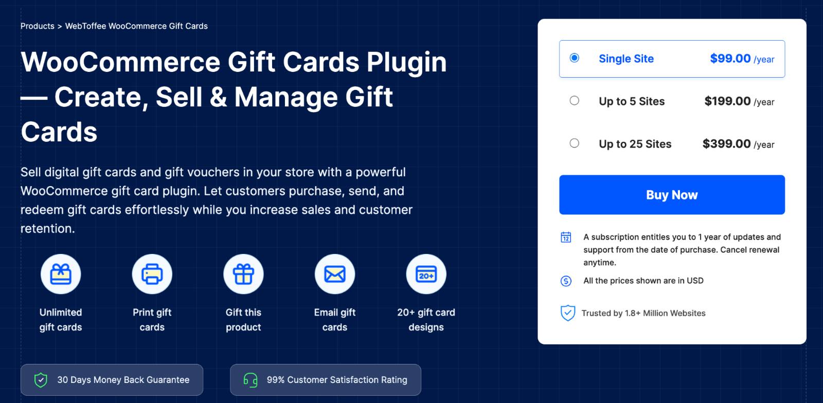 WebToffee WooCommerce Gift Cards