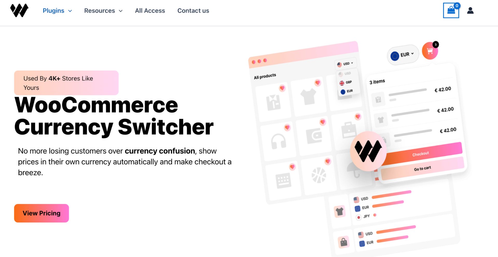 WooCommerce Currency Switcher by WooBeWoo